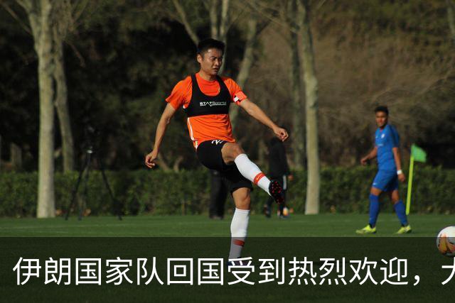 伊朗国家队回国受到热烈欢迎，大批球迷接机